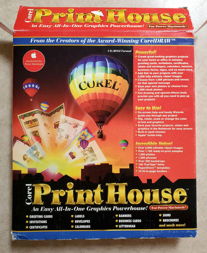 Vtg corel print - vtg,