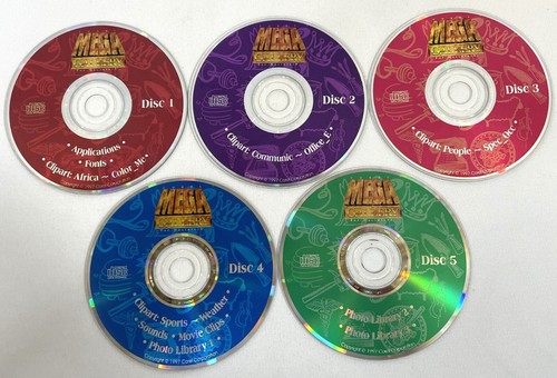 Vintage 1997 corel mega - corel,
